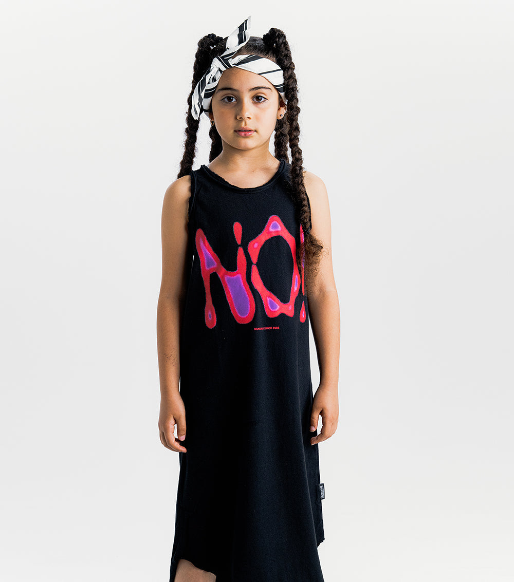 Girl | Hell No! Tank Dress | Black