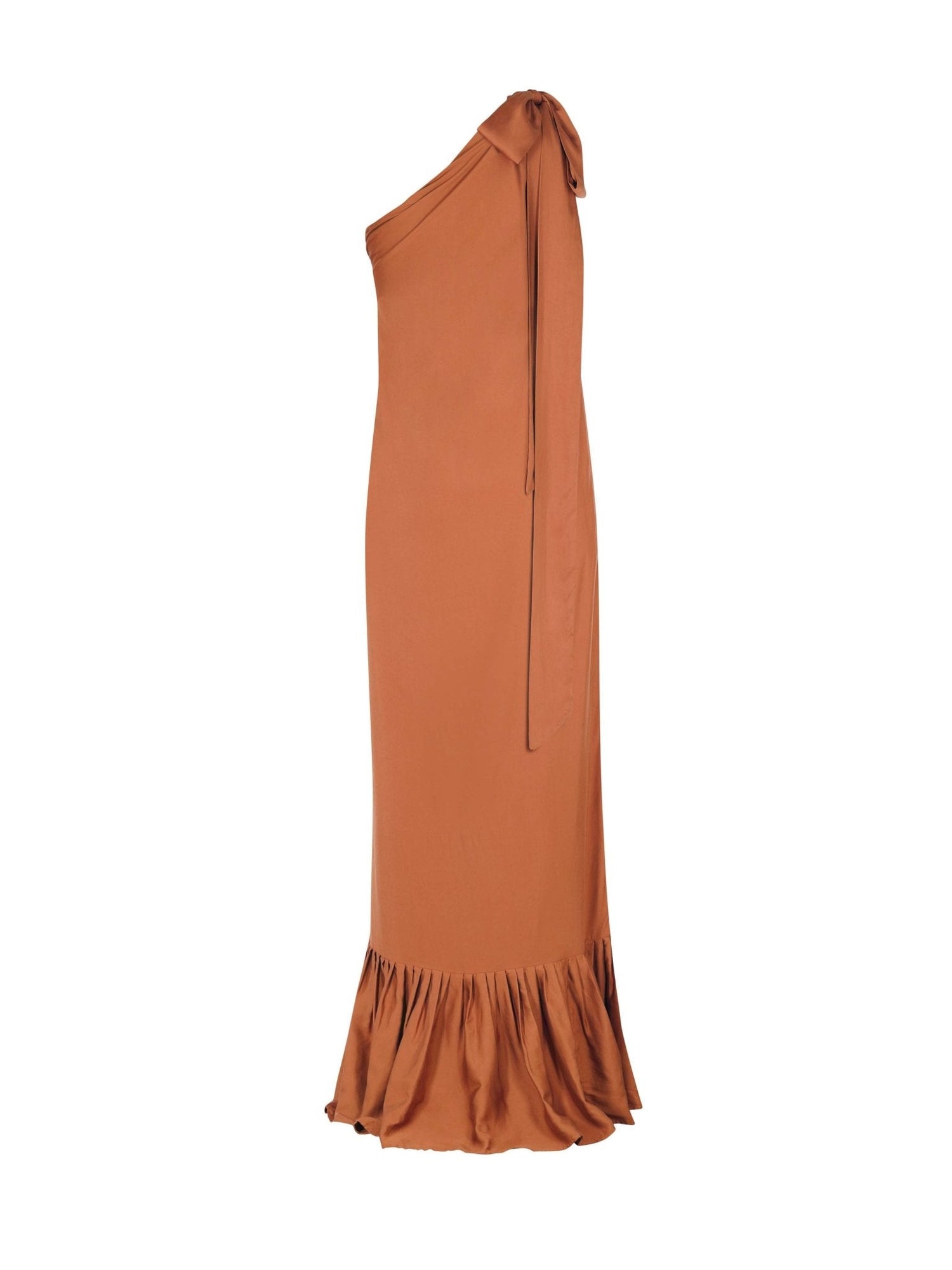 Sustainable Diago Dress - RUST - diarrablu