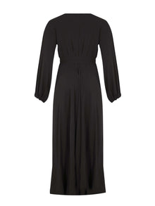 Sustainable Marieme Dress - Solid Noir - diarrablu