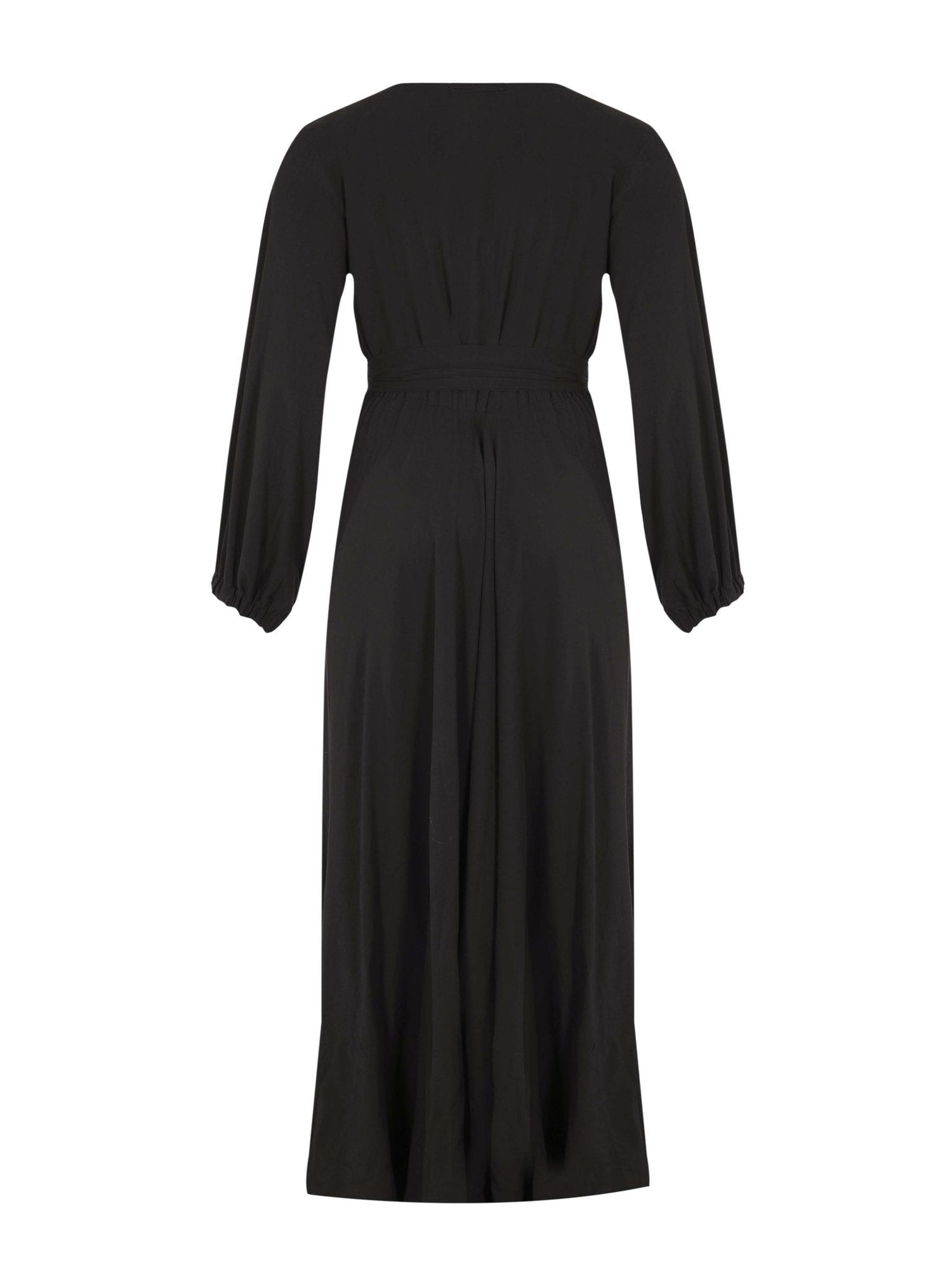 Sustainable Marieme Dress - Solid Noir - diarrablu