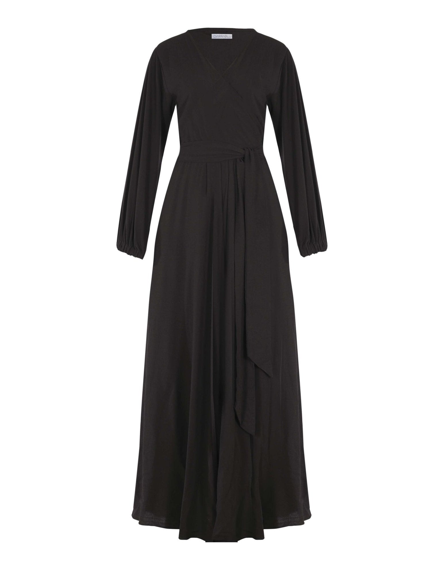 Sustainable Marieme Dress - Solid Noir - diarrablu
