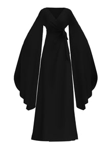 Sustainable Maya Dress - Solid Noir - diarrablu