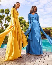 Sustainable Maya Dress - Solid Teal - diarrablu
