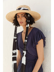 Sustainable Morgane Top - Navy - diarrablu