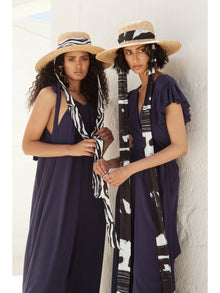 Sustainable Morgane Top - Navy - diarrablu