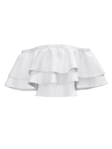 Sustainable Wairu Top - Solid Blanc - diarrablu