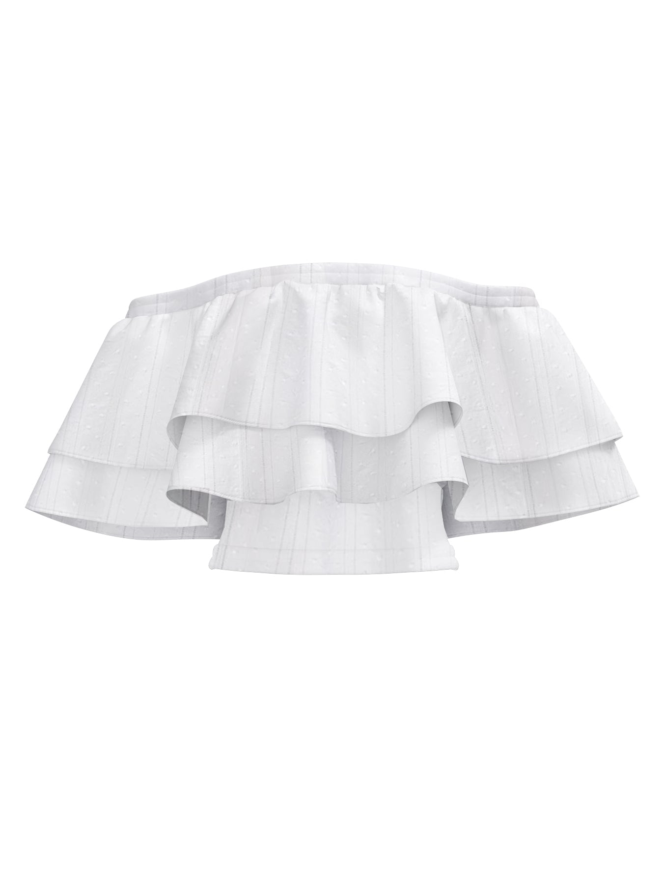Sustainable Wairu Top - Solid Blanc - diarrablu