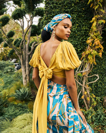 Sustainable Zany Top - Solid Mustard - diarrablu