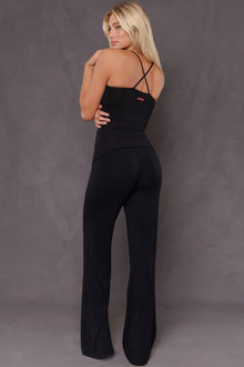 Women | Perfect Criss Cross Tank | Black