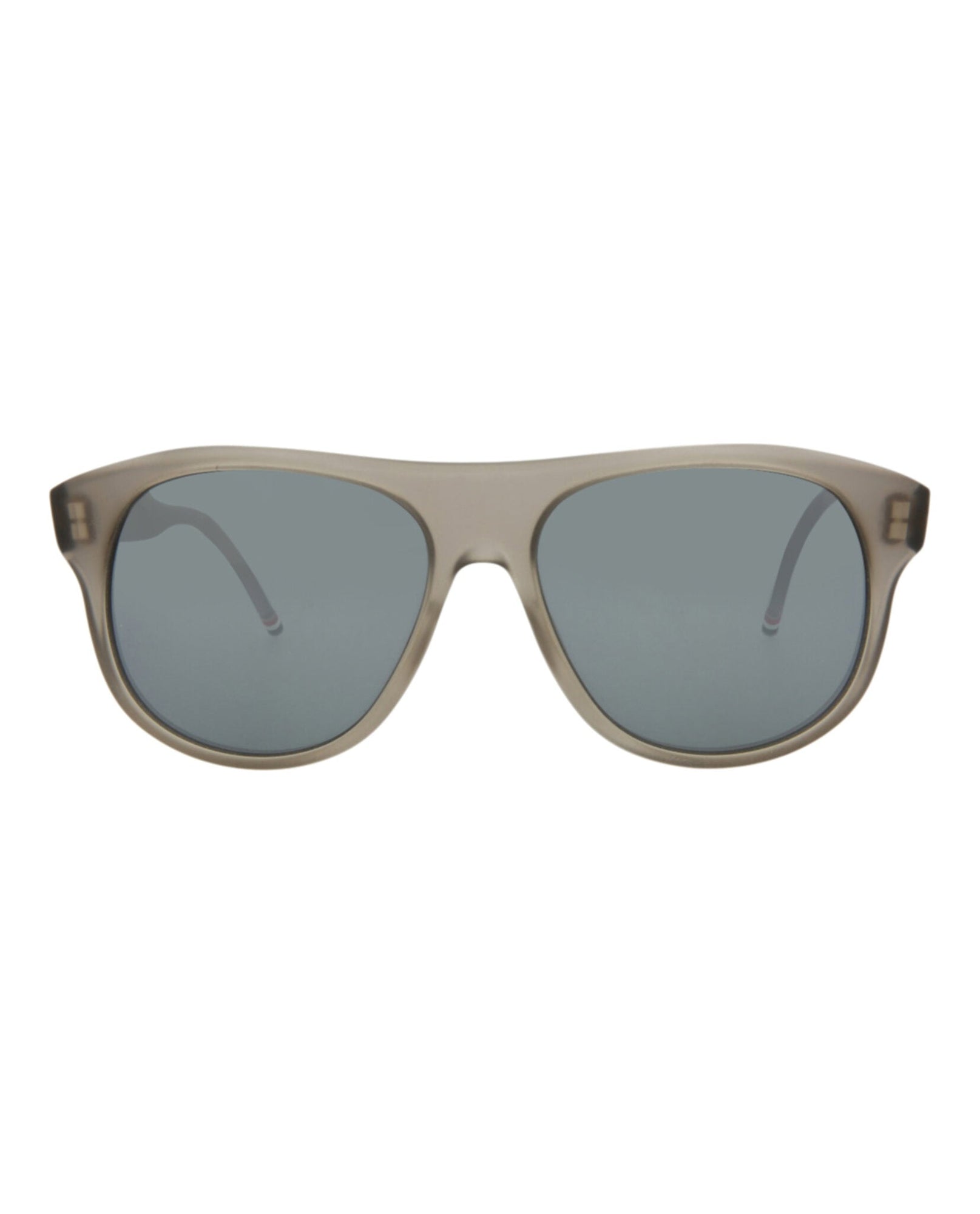 Thom Browne Aviator Acetate Sunglasses | Grey