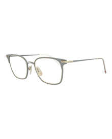 Thom Browne Square Metal Optical Frames | Grey