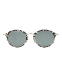 Thom Browne Round Acetate Sunglasses | Grey