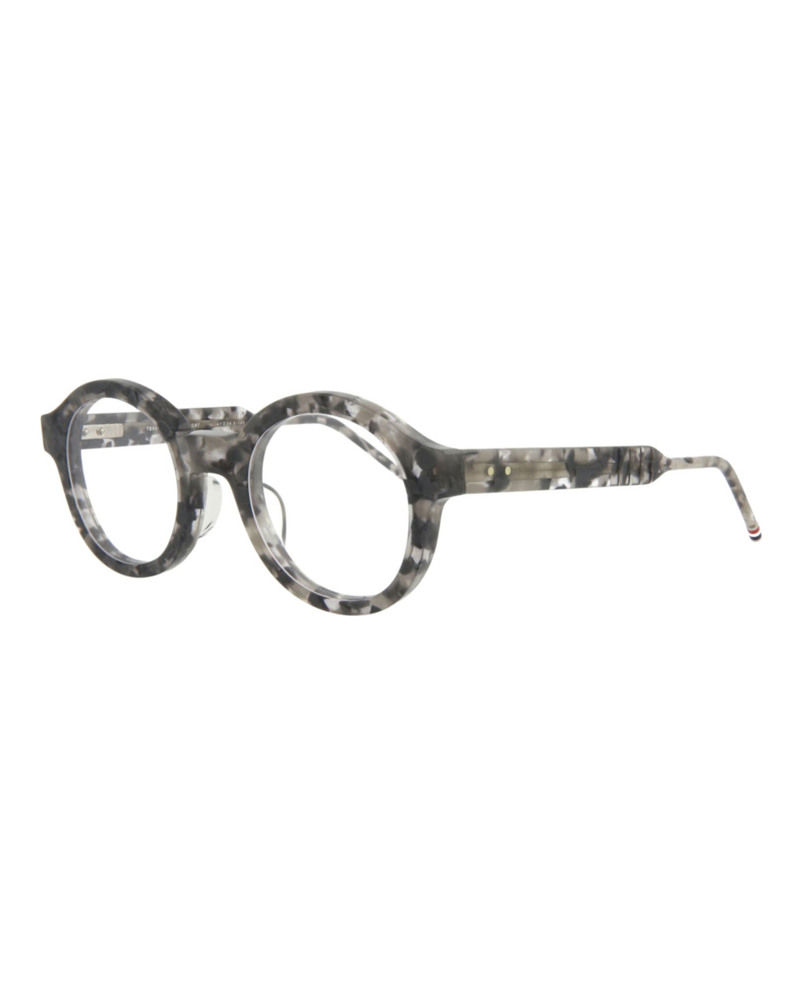 Thom Browne Round Acetate Optical Frames | Grey