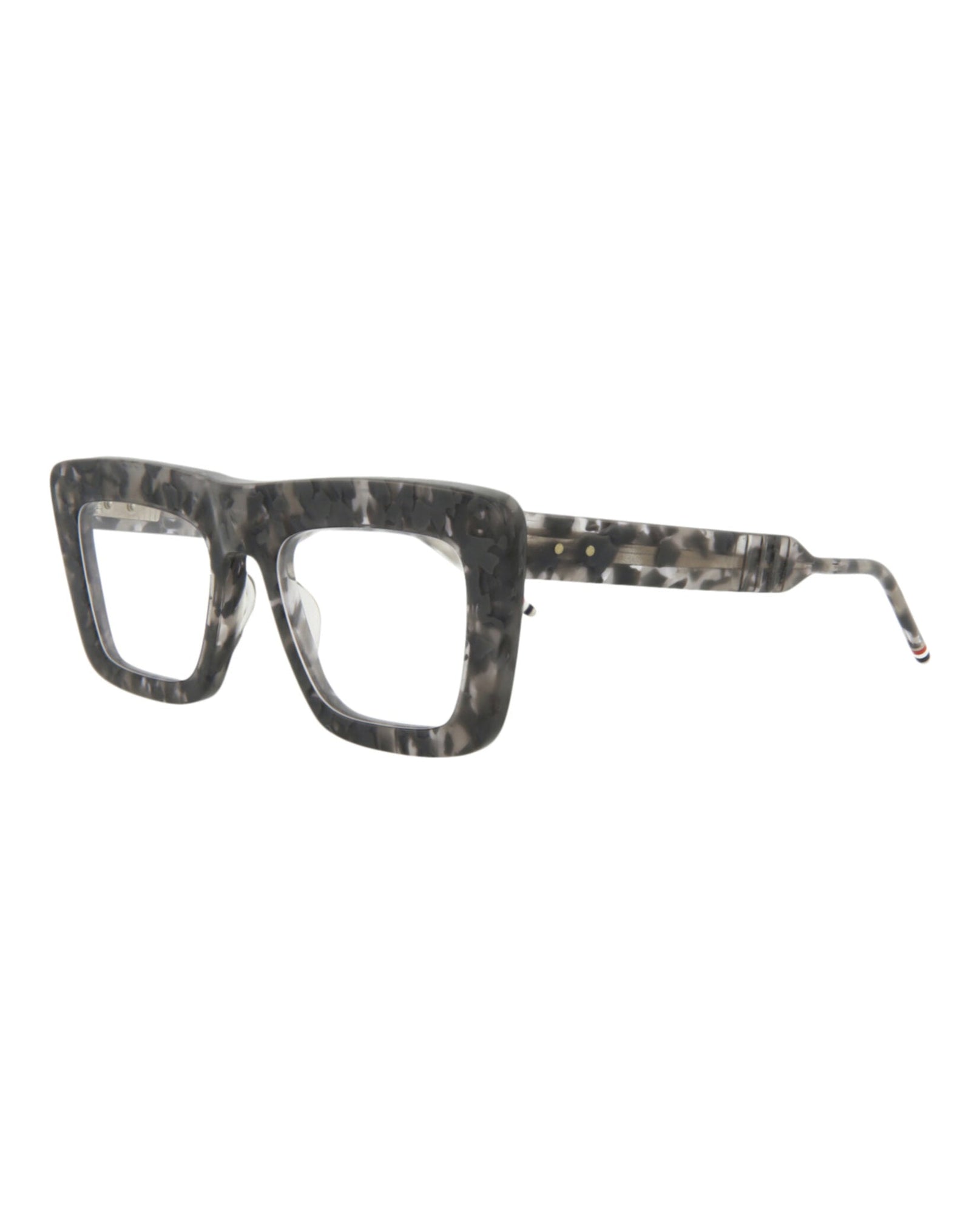 Thom Browne Square Acetate Optical Frames | Black