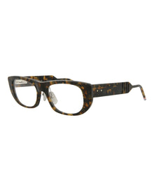 Thom Browne Square Acetate Optical Frames | Brown Multi