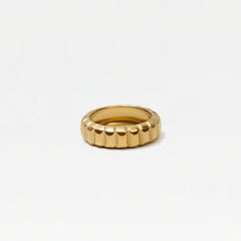 The Textured Band Ring | 18Kt Gold Vermeil