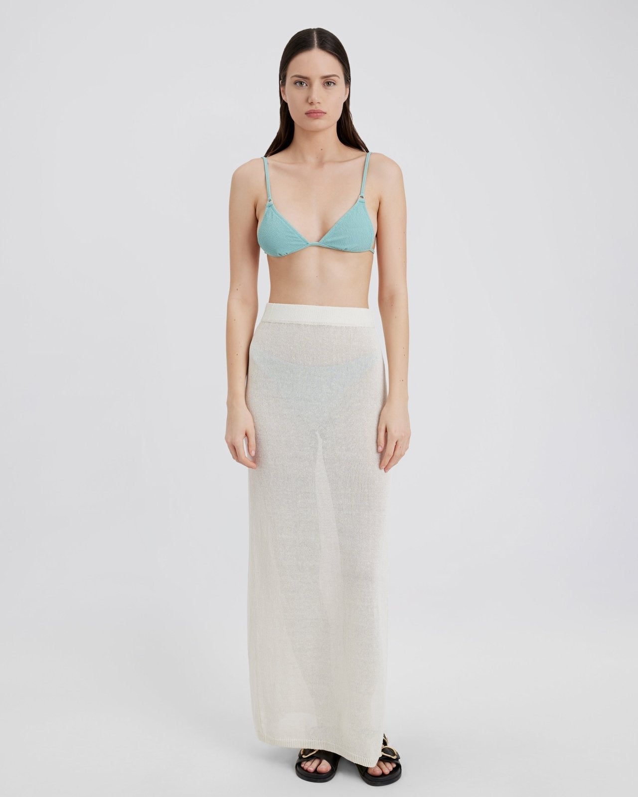 The Ilona Bikini Top - Solid & Striped