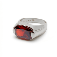 The Freddy Ruby Ring | Sterling Silver