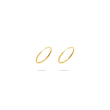 THE ENDLESS GOLD FILLED SMALL ESSENTIAL HOOPS - The M Jewelers