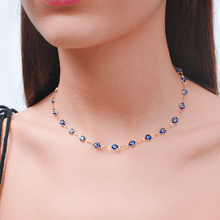 THE EVIL EYE LINK NECKLACE - The M Jewelers