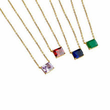 THE GREEN SOLITAIRE EMERALD NECKLACE - The M Jewelers