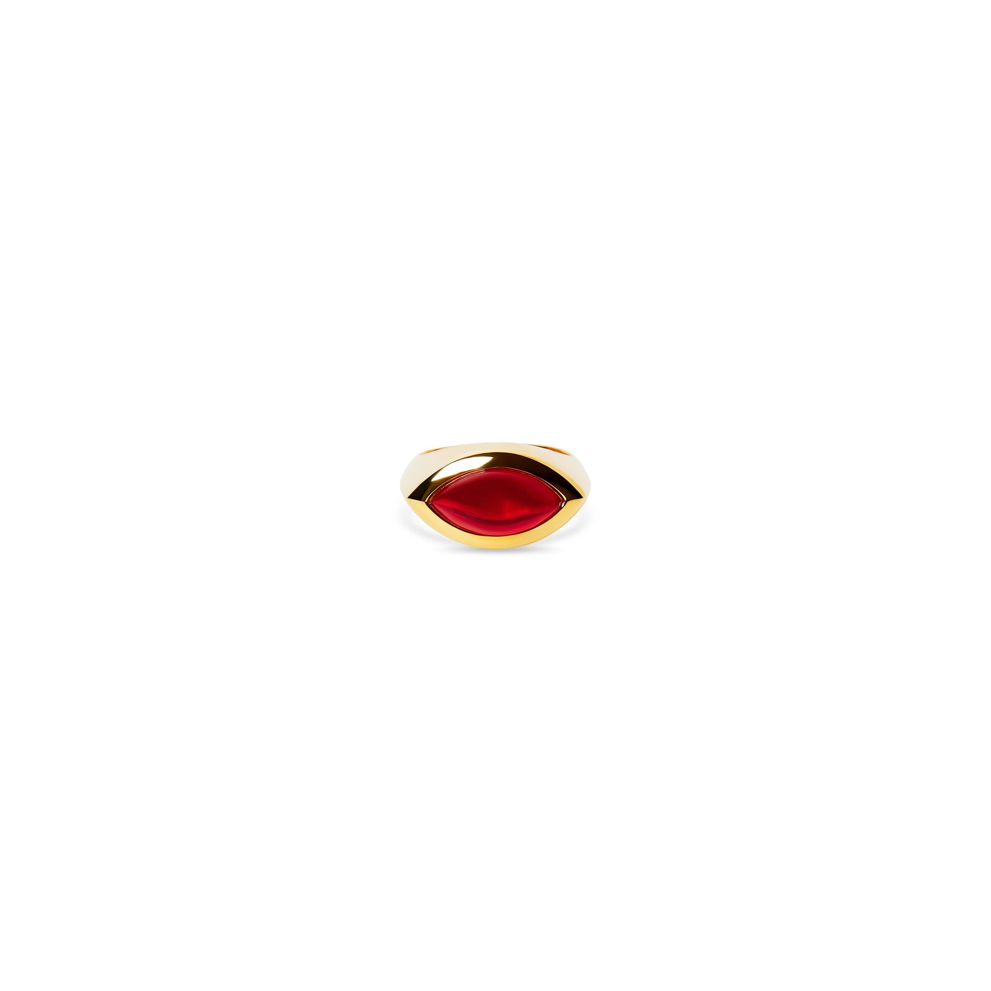 Marquis Cocktail Ring | Ruby/Gold