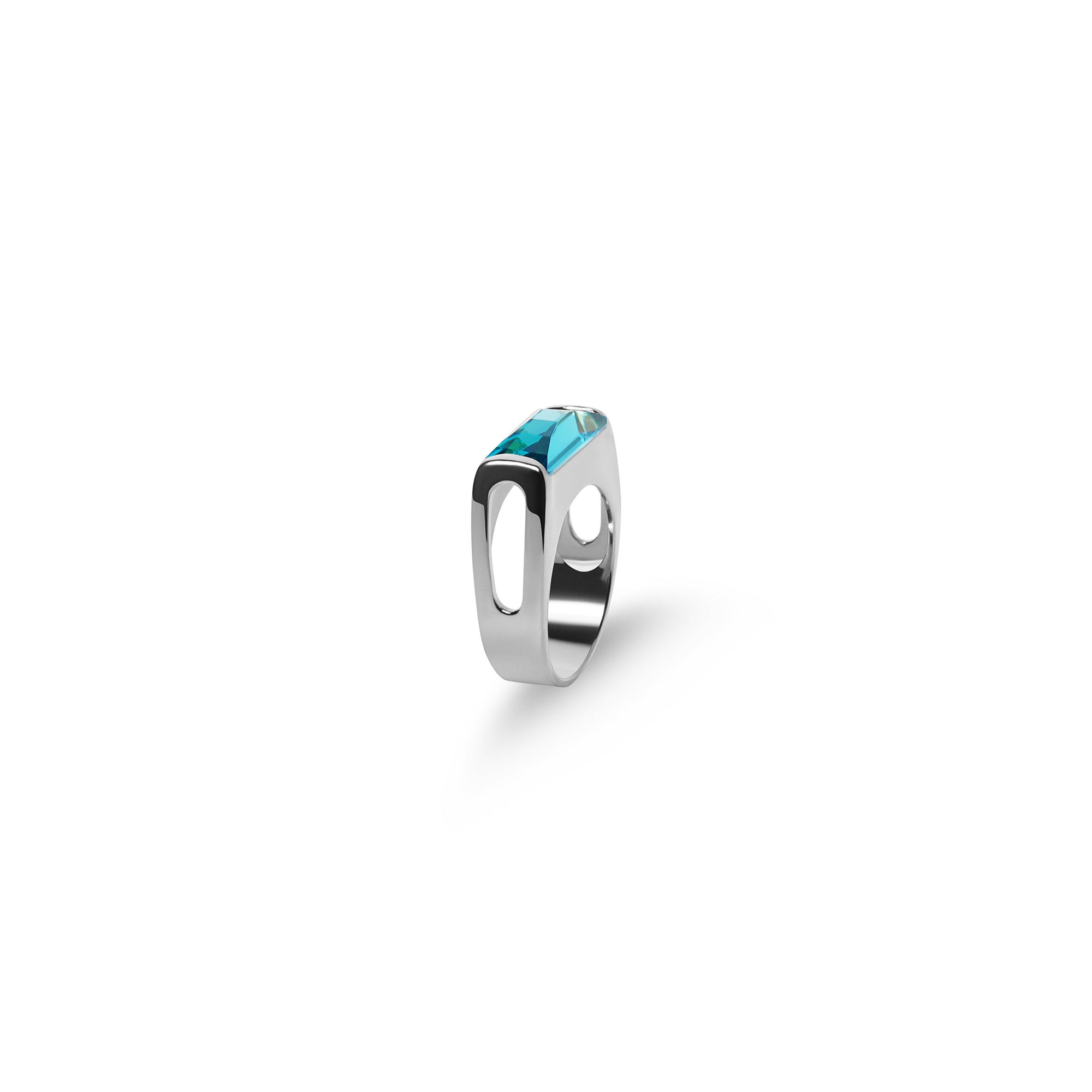 Brother's Cocktail Ring Sterling Silver | Blue