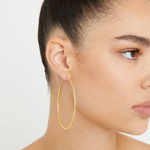 THE EXTRA LARGE THIN HOOPS - The M Jewelers