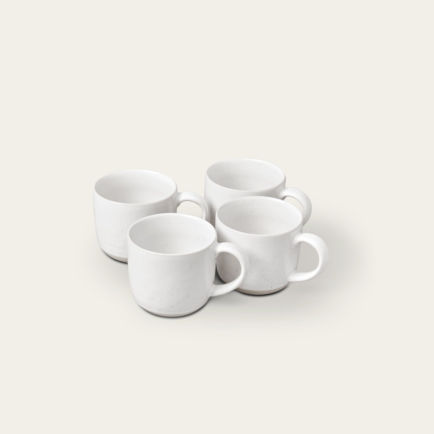 Mugs | Speckled White