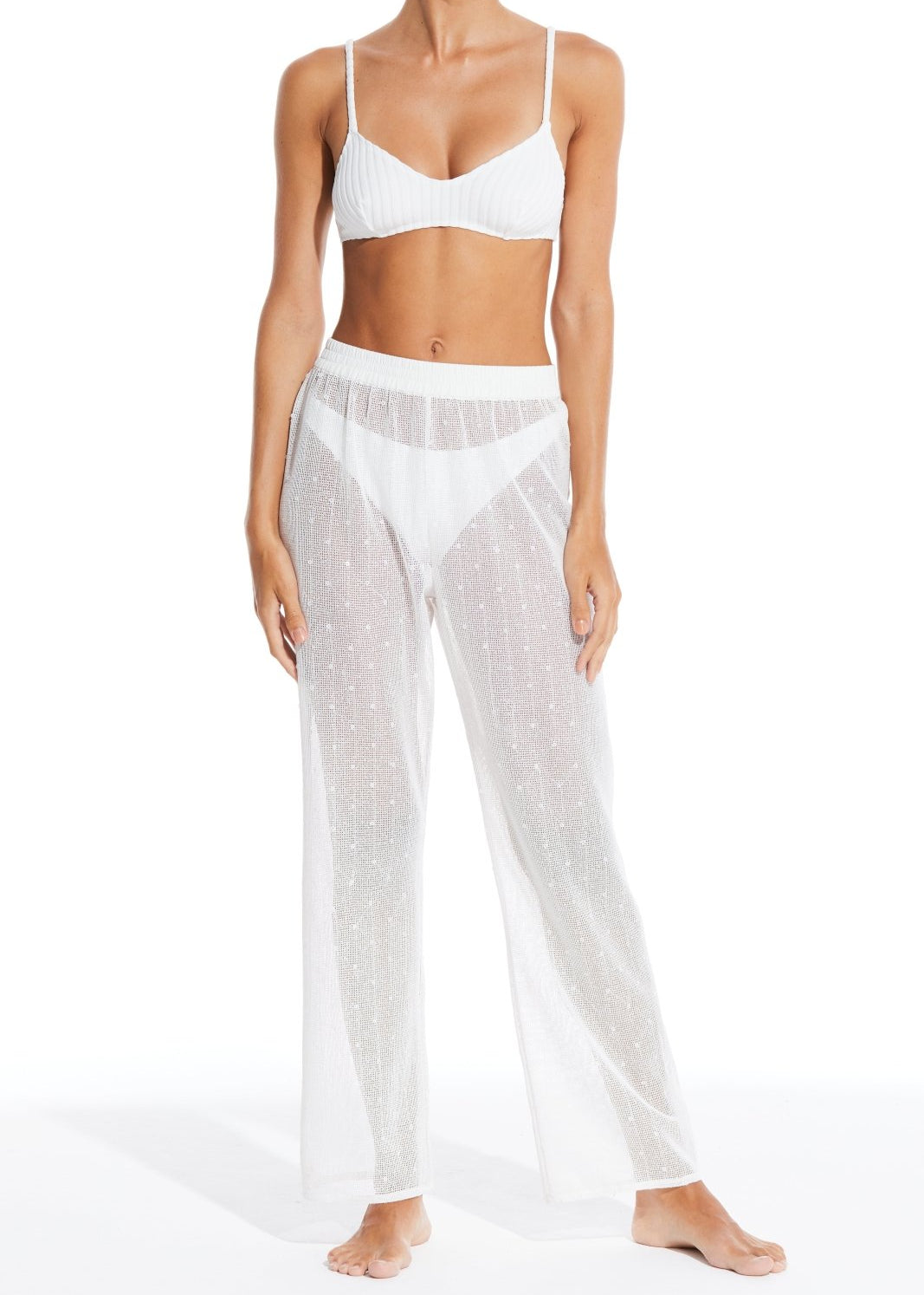 The Sequin Avril Pant - Solid & Striped