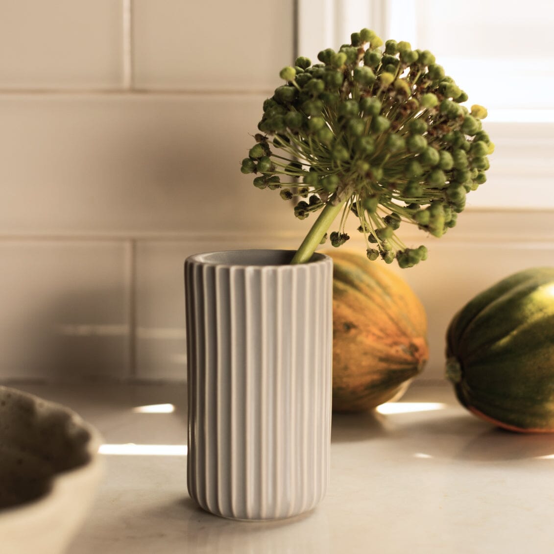 Short Bud Vase | Dove Gray