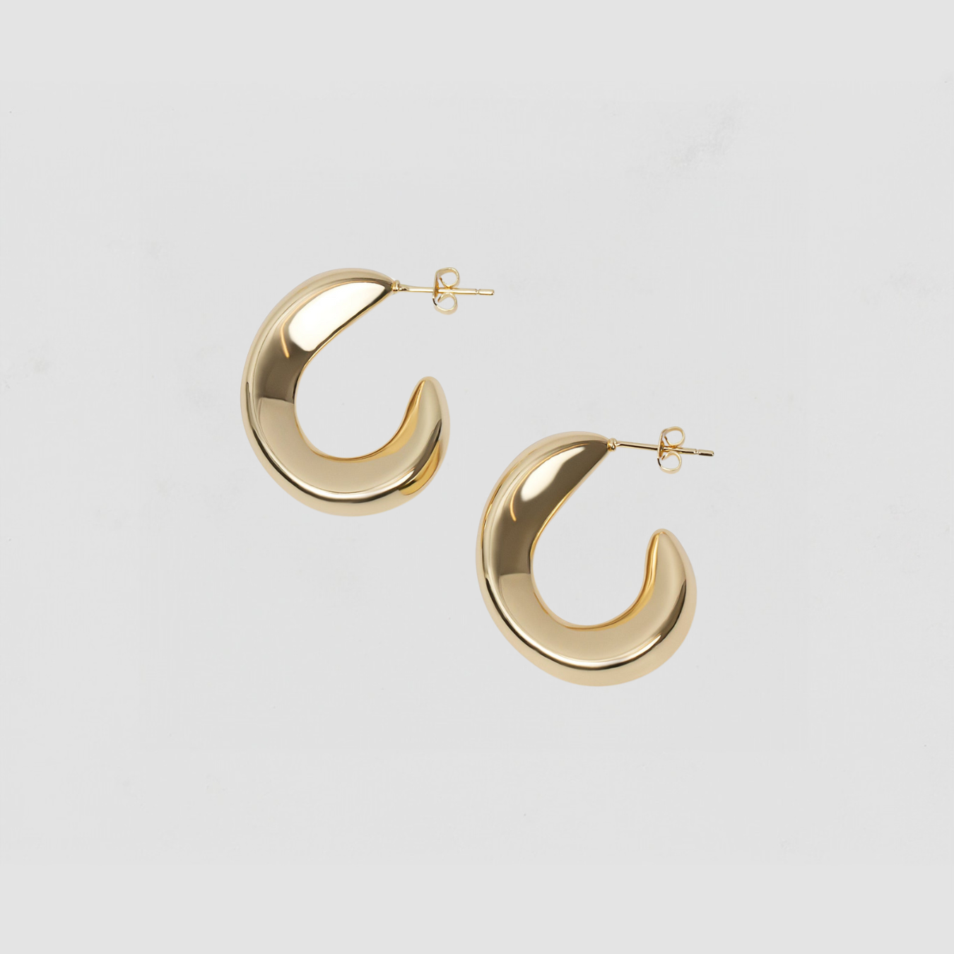 The Oro Hoops | Gold