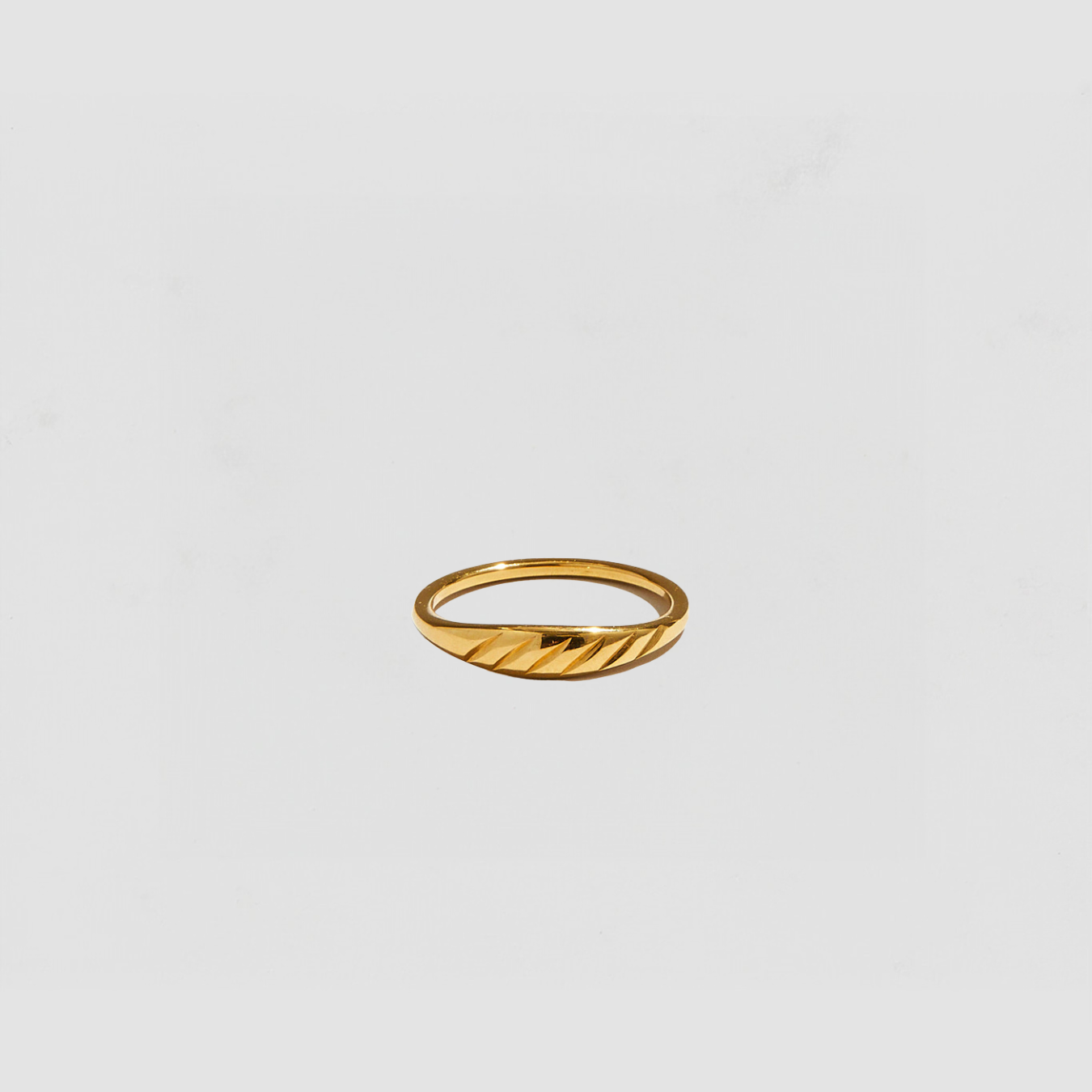 The Thin Banded Ring | Gold