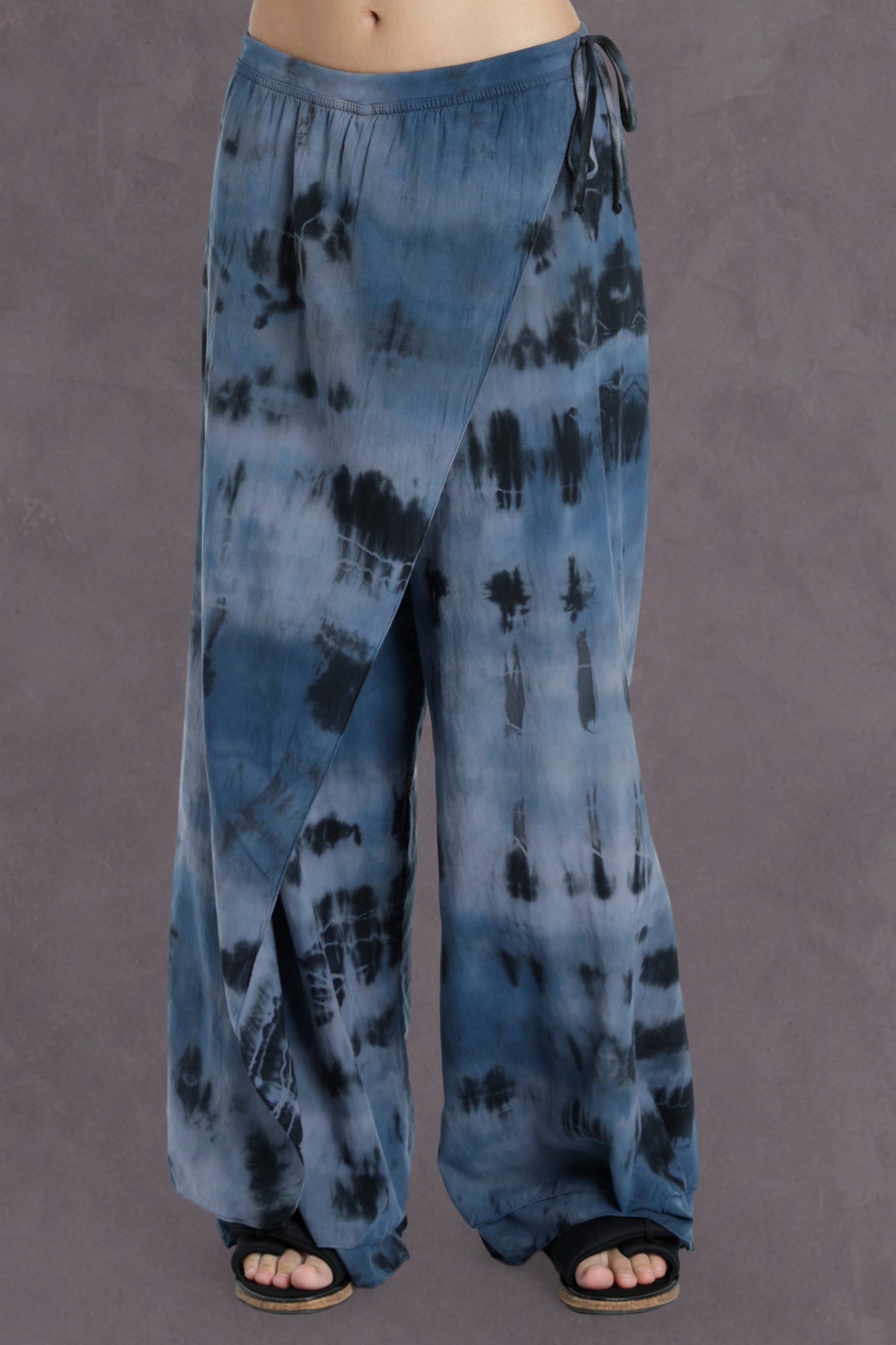 Women | Drift Wrap Voile Pant | Cloud Wash 1