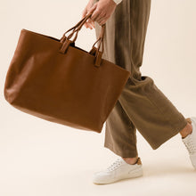 Unisex | Camila Everyday Tote | Caramel