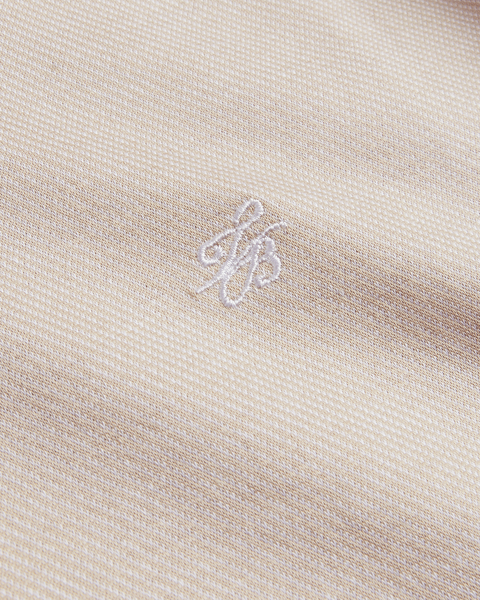 Men | Helta Short Sleeve Slim Fit Polo | White Pastel
