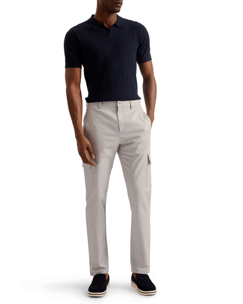 Men | Smart Cargo Pant | Light Pastel Grey