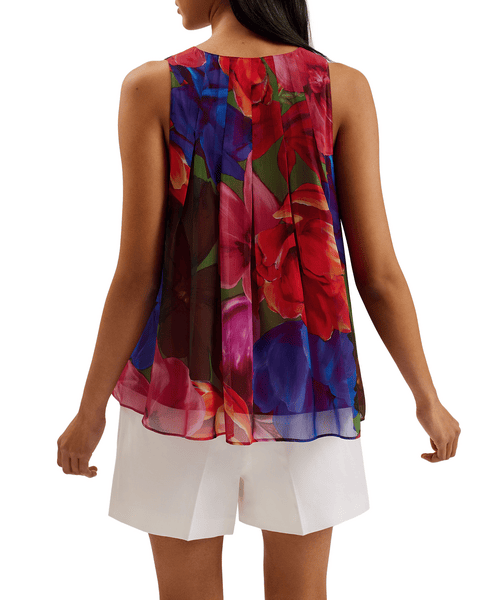 Women | Organza Tropical Bloom V | Multicolor (V2)