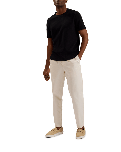 Men | Curlys Short Sleeve Reg Textured T Shirt | Black