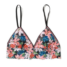 Signature Lace Padded Bralette | Wonderous (Black)