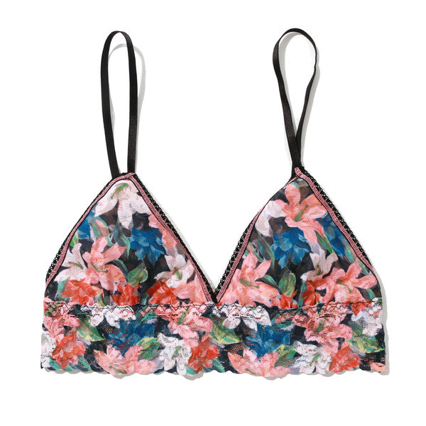Signature Lace Padded Bralette | Wonderous (Black)