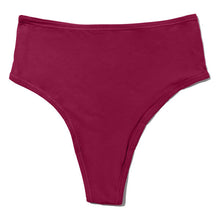 YourFit High Cut Thong | Mulled Wine (Red)