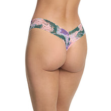 Signature Lace Low Rise Thong | Painter (Green)