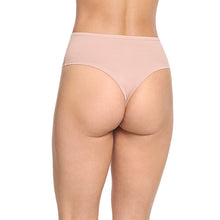 YourFit High Cut Thong | Almond Milk (Brown)