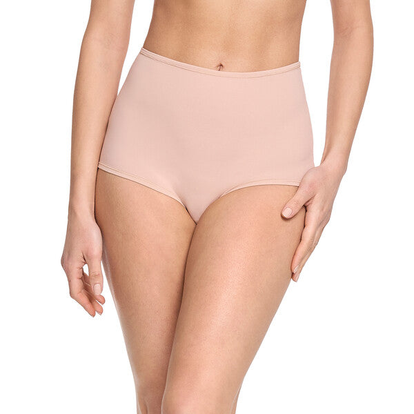 YourFit One Size High Rise Boyshort | Almond Milk (Brown)