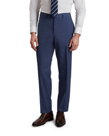 Men | Classic Wool Suit Trouser | Navy (V2)