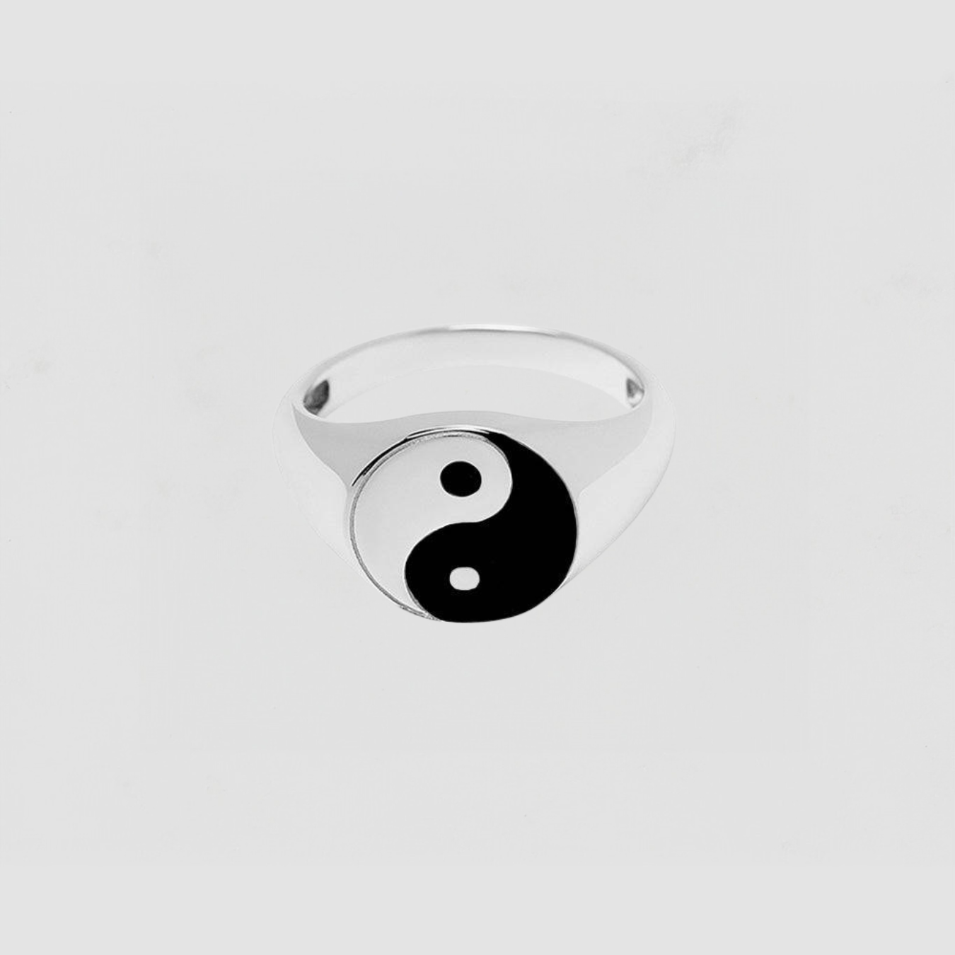 The Yin Yang Signet Ring | Onyx