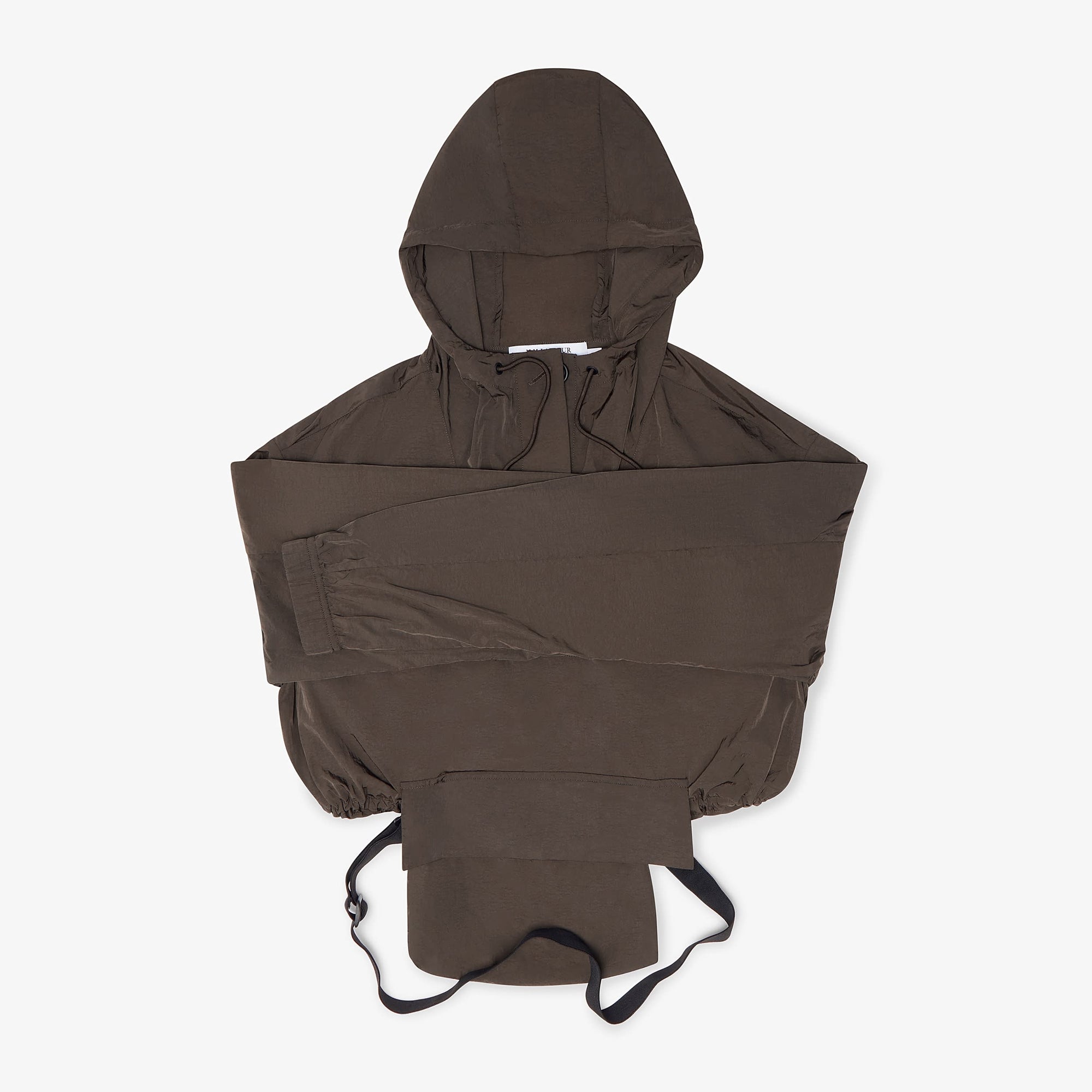 Packshot image of the Britt Hoodie—AirTech in Dark Moss | Exclude