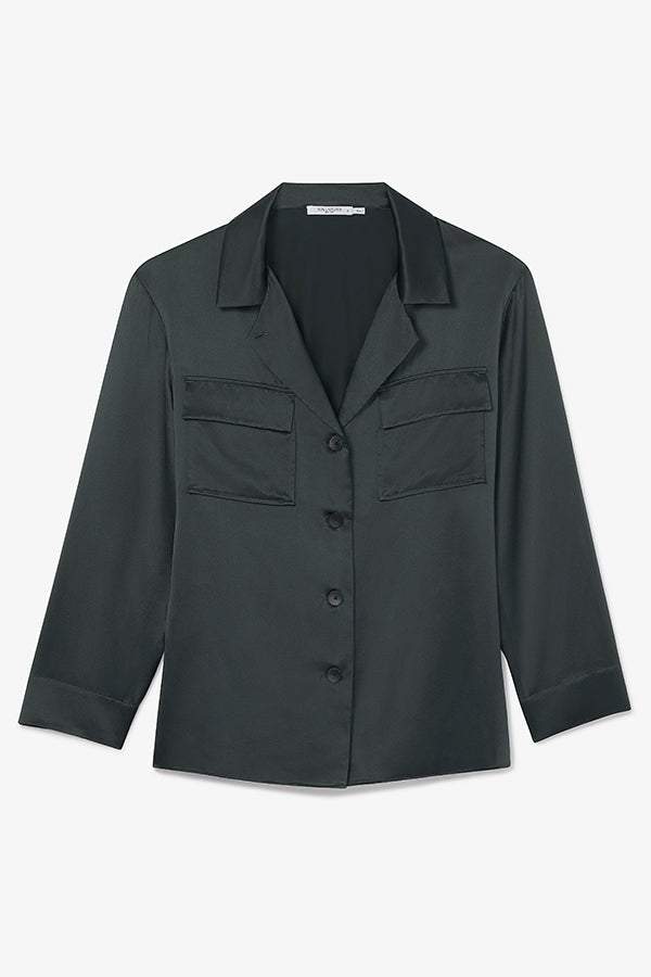 Packshot image of the Alyssa Jacket in Hunter | Still | Exclude